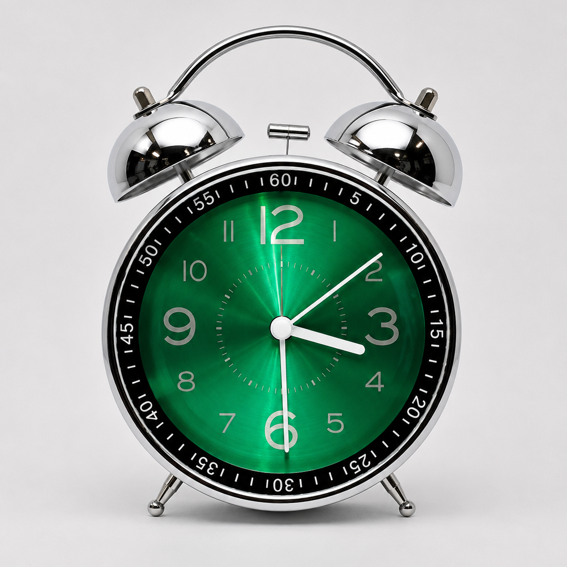 Retro Twin-Bell Alarm Clock