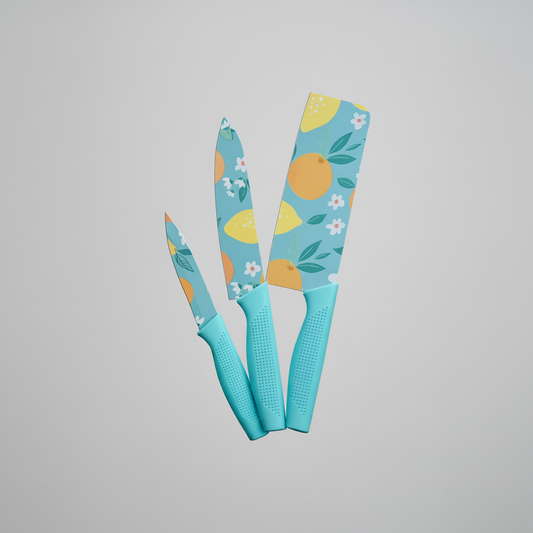 Citrus Knife Set Fan Packshot