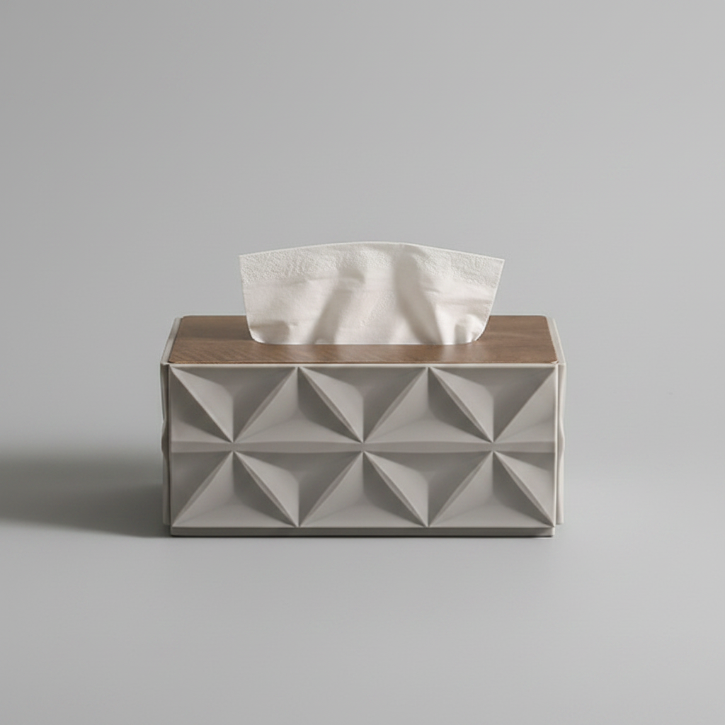 Geometric Tissue Box Cover Packshot