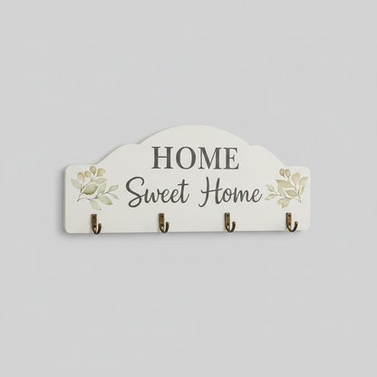 HOME Sweet Home key holder packshot on light gray background