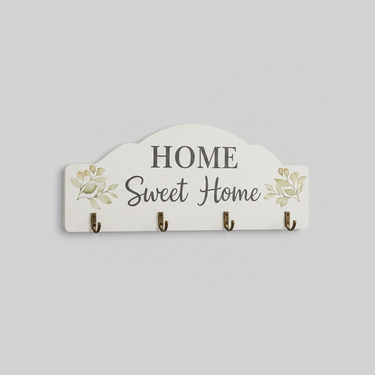 HOME Sweet Home key holder packshot on light gray background