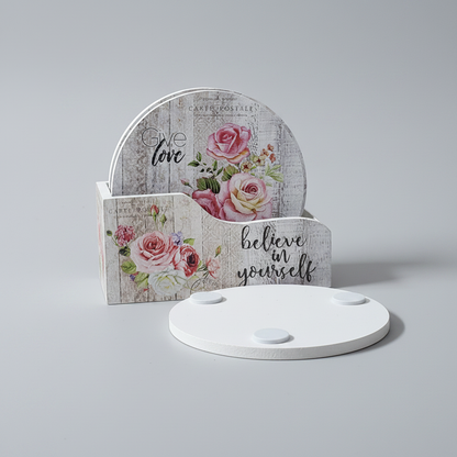 Shabby Chic Coaster Set Packshot