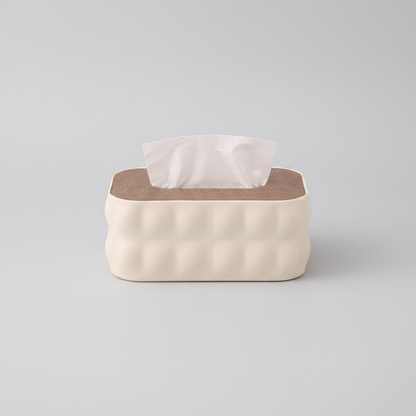 Tissue Box Packshot - Cream White